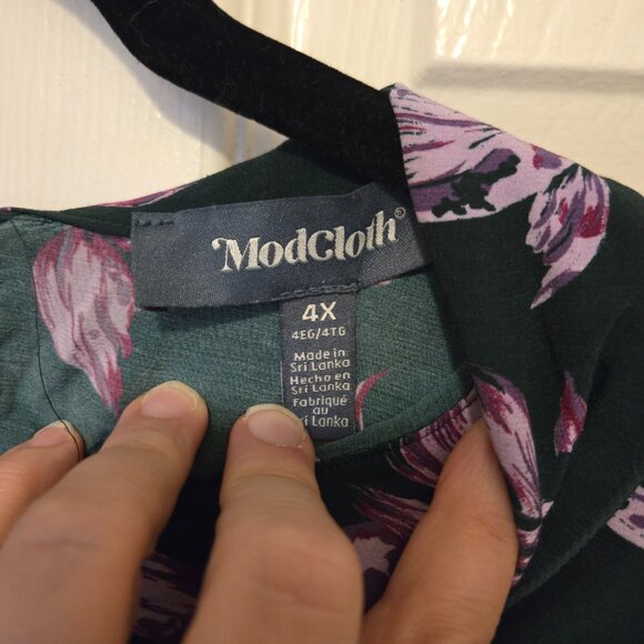Modcloth - Passing Through a Dream Top - Emerald Fish - Picture 5 of 7